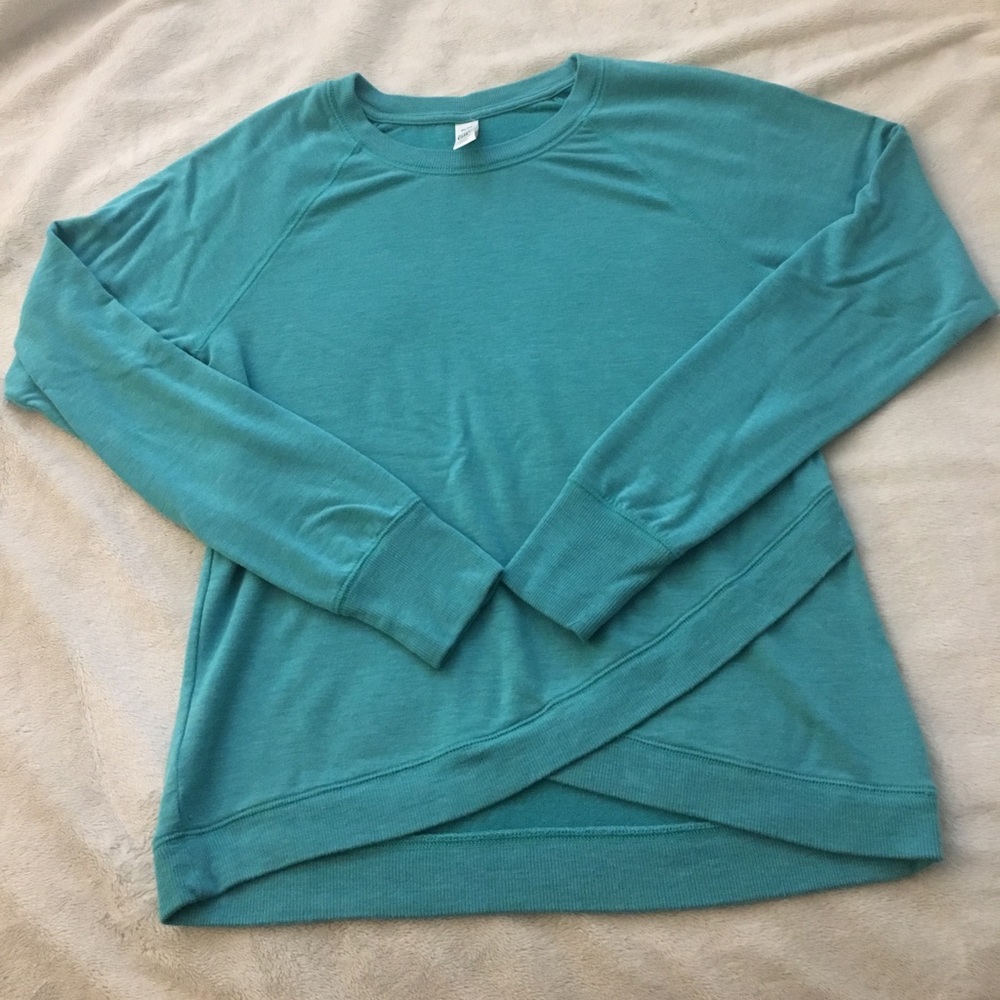 Criss cross sweater